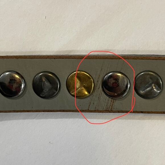 Free People "Taking Back Studded Belt", women's. - Picture 4 of 8